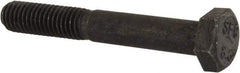 Value Collection - M8x1.25mm Metric Coarse, 55mm Length Under Head Hex Head Cap Screw - Partially Threaded, Grade 8.8 Steel, Uncoated, 13mm Hex - Industrial Tool & Supply