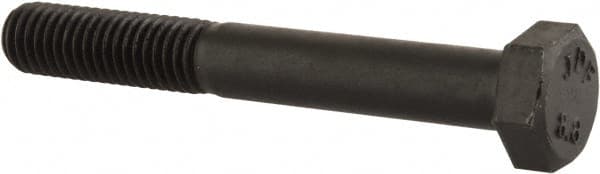 Value Collection - M8x1.25mm Metric Coarse, 60mm Length Under Head Hex Head Cap Screw - Industrial Tool & Supply