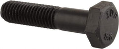 Value Collection - M10x1.50mm Metric Coarse, 45mm Length Under Head Hex Head Cap Screw - Partially Threaded, Grade 8.8 Steel, Uncoated, 17mm Hex - Industrial Tool & Supply