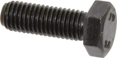 Value Collection - M12x1.75mm Metric Coarse, 35mm Length Under Head Hex Head Cap Screw - Fully Threaded, Grade 8.8 Steel, Uncoated, 19mm Hex - Industrial Tool & Supply