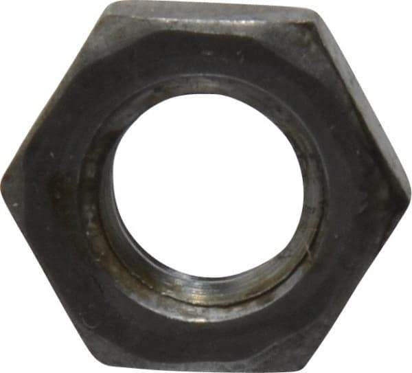 Value Collection - M8x1.25 Steel Right Hand Hex Jam Nut - 13mm Across Flats, 4mm High, Uncoated - Industrial Tool & Supply