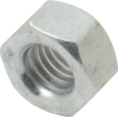 Value Collection - M5x0.80 Metric Coarse Grade 8 Hex Lock Nut with Distorted Thread - 4.5mm High, Zinc-Plated Finish - Industrial Tool & Supply