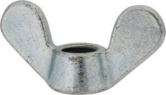 Value Collection - M20x2.50, Zinc Plated, Iron Standard Wing Nut - 7mm Wing Span, 44mm Wing Span - Industrial Tool & Supply
