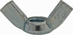 Value Collection - M8x1.25, Zinc Plated, Iron Standard Wing Nut - 3.6mm Wing Span, 18mm Wing Span - Industrial Tool & Supply