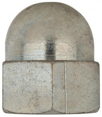 Value Collection - M24x3 36mm Width Across Flats, Zinc Plated, Steel Acorn Nut - 42mm Overall Height, Grade 2, DIN 1587 - Industrial Tool & Supply