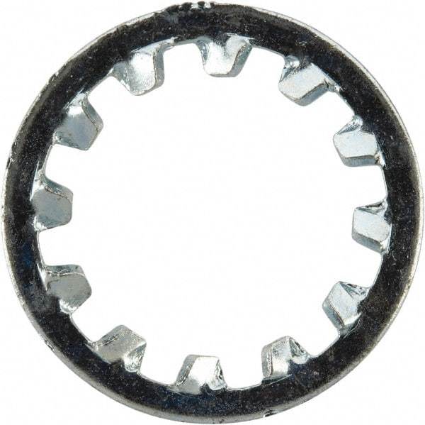 Value Collection - M16 Screw, 17mm ID, Spring Steel Internal Tooth Lock Washer - 26mm OD, Zinc-Plated, Grade 2 - Industrial Tool & Supply