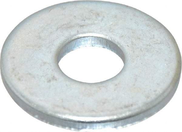 Value Collection - M8 Screw, Steel Fender Flat Washer - 8.4mm ID x 24mm OD, 2mm Thick, Zinc-Plated Finish - Industrial Tool & Supply