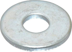 Value Collection - M8 Screw, Steel Fender Flat Washer - 8.4mm ID x 24mm OD, 2mm Thick, Zinc-Plated Finish - Industrial Tool & Supply