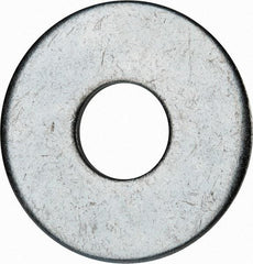 Value Collection - M12 Screw, Steel Fender Flat Washer - 13mm ID x 37mm OD, 3mm Thick, Zinc-Plated Finish - Industrial Tool & Supply