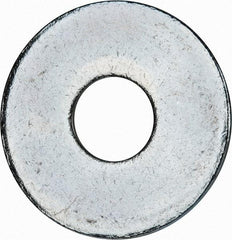 Value Collection - M16 Screw, Steel Fender Flat Washer - 17mm ID x 50mm OD, 3mm Thick, Zinc-Plated Finish - Industrial Tool & Supply