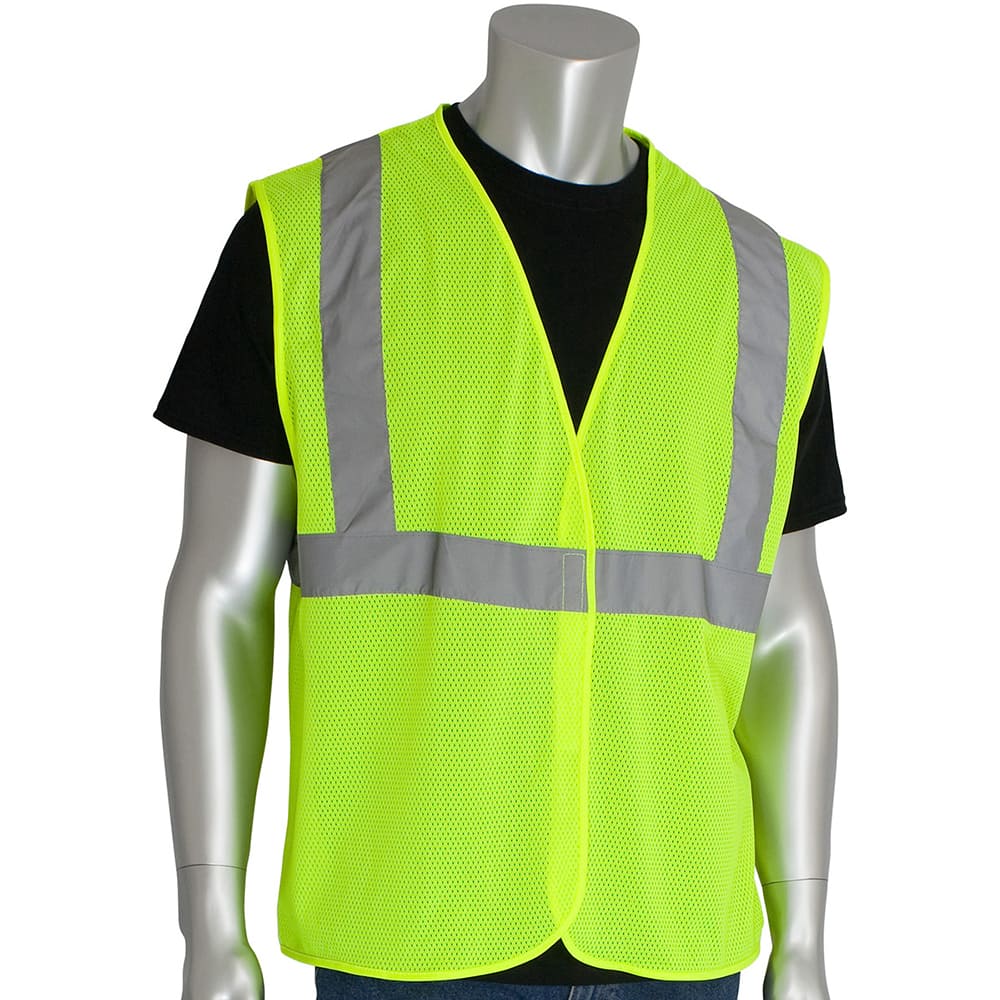 PIP - High Visibility Vests Vest Style: Surveyor's Vest Type: Hi Visibility - Industrial Tool & Supply