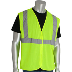 PIP - High Visibility Vests Vest Style: Surveyor's Vest Type: Hi Visibility - Industrial Tool & Supply