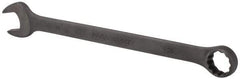 Paramount - 26mm 12 Point Offset Combination Wrench - 15° Offset Angle, 13-11/32" OAL, Chrome Vanadium Steel, Black Finish - Industrial Tool & Supply