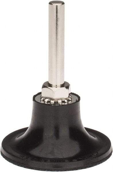 Tru-Maxx - 2" Diam Quick-Change Type R Disc Backing Pad - 1/4" Shank Diam, Soft Density, 30,000 RPM, Quick-Lok Compatible - Industrial Tool & Supply