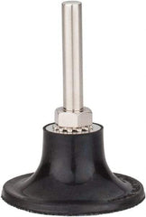 Tru-Maxx - 2" Diam Quick-Change Type S Disc Backing Pad - 1/4" Shank Diam, Hard Density, 30,000 RPM, Quick-Lok Compatible - Industrial Tool & Supply