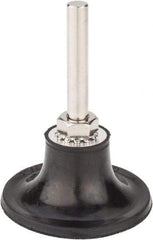 Tru-Maxx - 2" Diam Quick-Change Type S Disc Backing Pad - 1/4" Shank Diam, Medium Density, 30,000 RPM, Quick-Lok Compatible - Industrial Tool & Supply