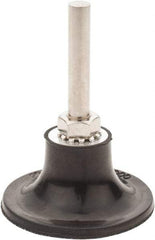 Tru-Maxx - 2" Diam Quick-Change Type R Disc Backing Pad - 1/4" Shank Diam, Medium Density, 30,000 RPM, Quick-Lok Compatible - Industrial Tool & Supply