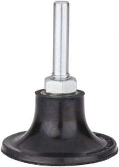 Tru-Maxx - 2" Diam Quick-Change Type P Disc Backing Pad - 1/4" Shank Diam, Hard Density, 30,000 RPM, Quick-Lok Compatible - Industrial Tool & Supply