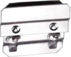 Triton - Bin Clip Pegboard Hook - 3/8" Projection, Stainless Steel - Industrial Tool & Supply