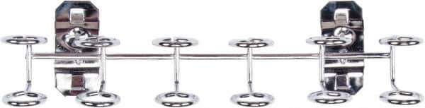 Triton - 3/4" ID, Multi-ring Tool Holder Pegboard Hook - 1-7/8" Projection, Stainless Steel - Industrial Tool & Supply