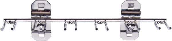 Triton - 3/4" ID, Multi-Prong Tool/Wrench Holder Pegboard Hook - 1-13/32" Projection, Stainless Steel - Industrial Tool & Supply