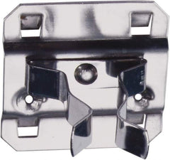 Triton - Extended Spring Clip Pegboard Hook - 2" Projection, Stainless Steel - Industrial Tool & Supply