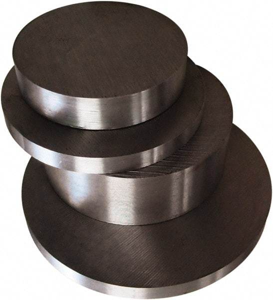 Value Collection - 4-1/2 Inch Diameter, 6 Inch Long, A-2 Air Hardening Decarb Free Tool Steel Round - +0.015/+0.075 Inch Tolerance, Stock Length - Industrial Tool & Supply