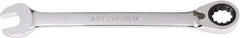 Paramount - 7/8" 12 Point Combination Wrench - 13° Head Angle, 11-3/8" OAL, Chrome Vanadium Steel, Polished Finish - Industrial Tool & Supply