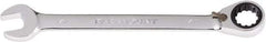 Paramount - 1/2" 12 Point Combination Wrench - 13° Head Angle, 7" OAL, Chrome Vanadium Steel, Polished Finish - Industrial Tool & Supply