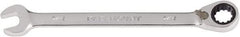 Paramount - 7/16" 12 Point Combination Wrench - 13° Head Angle, 6-1/2" OAL, Chrome Vanadium Steel, Polished Finish - Industrial Tool & Supply
