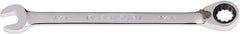 Paramount - 9/32" 12 Point Combination Wrench - 13° Head Angle, 5-1/2" OAL, Chrome Vanadium Steel, Polished Finish - Industrial Tool & Supply