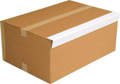 Vestil - 36" Long x 3" Wide x 3" High x 1/16" Thick Edge - White, Cardboard Box, 50 Piece - Industrial Tool & Supply