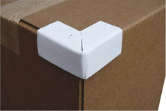 Vestil - 2" Long x 1-1/2" Wide x 1-1/2" High x 1/16" Thick Corner - White, Cardboard Box - Industrial Tool & Supply