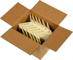 Vestil - 3-7/8" Long x 3-7/8" Wide x 5-3/8" High x 7/64" Thick Edge Guard - White, Cardboard Box, 12 Piece - Industrial Tool & Supply