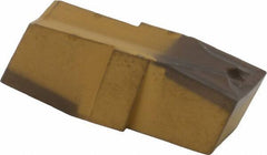 Iscar - 445015GIF Grade IC8250, 4.45mm Cutting Width Carbide Grooving Insert - 13mm Max Depth of Cut, Neutral, 0.15mm Corner Radius, TiCN/Al2O3/TiN Finish - Industrial Tool & Supply