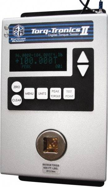 Sturtevant Richmont - 180 to 1,800 In/Lb Electronic Torque Tester - 1/2" Drive - Industrial Tool & Supply