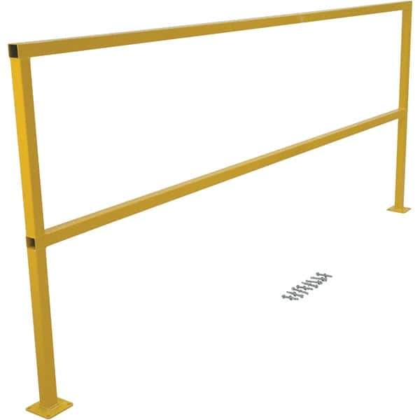 Vestil - 98-1/2" Long x 42" High, Steel Square Handrails - Industrial Tool & Supply