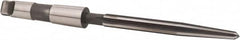 Alvord Polk - 3/4" Reamer Diam, 7/16" Small End Diam, 3MT Morse Taper Shank, 7-3/8" Flute, Bridge Reamer - Industrial Tool & Supply