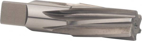 Alvord Polk - 1-1/4" Pipe, 1-1/4" Diam, 1.444" Small End Diam, 1-5/16" Straight Shank, 1-3/4" Flute, Taper Pipe Reamer - Industrial Tool & Supply