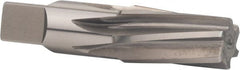 Alvord Polk - 1-1/4" Pipe, 1-1/4" Diam, 1.444" Small End Diam, 1-5/16" Straight Shank, 1-3/4" Flute, Taper Pipe Reamer - Industrial Tool & Supply