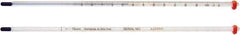 H-B Instruments - -1 to 101°C, Organic Filled Precision Thermometer - 24 Inch Immersion Length - Industrial Tool & Supply