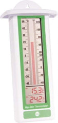 H-B Instruments - -40 to 122°F, Digital Thermometer - 8-1/2 Inch Long x 3.9 Inch Wide - Industrial Tool & Supply