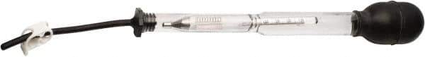 H-B Instruments - 165mm Long, Steel Battery Hydrometer - 0.005 Graduation, 1.15/1.30 Specific Gravity - Industrial Tool & Supply
