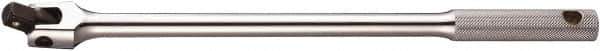Paramount - 1/2" Drive Socket Flex Handle - 24" OAL, Chrome Vanadium Finish - Industrial Tool & Supply