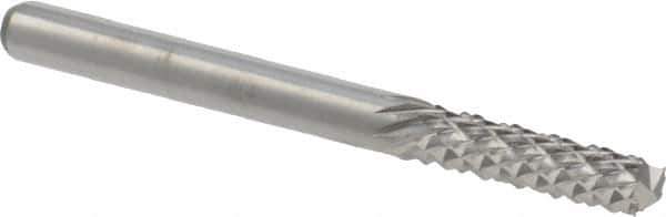 M.A. Ford - 1/8" Diam, 1/2" LOC, End Mill End, Solid Carbide Diamond Pattern Router Bit - 1-1/2" OAL, 1/8" Shank Diam - Industrial Tool & Supply