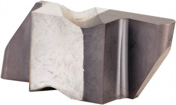 Kennametal - 4062NRD Grade KCU25, 3.18mm Cutting Width Carbide Grooving Insert - 6.35mm Max Depth of Cut, Right Hand, 1.59mm Corner Radius, AlTiN Finish - Industrial Tool & Supply