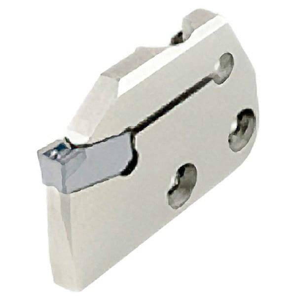 Iscar - Left Hand Cut, 8mm Insert Width, Cutoff & Grooving Support Blade for Indexables - 16mm Max Depth of Cut, 6mm Head Projection - Industrial Tool & Supply