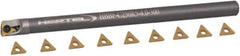 Hertel - 0.3" Min Diam Smallest Bar, 2" Min Diam Largest Bar, Carbide Indexable Boring Bar Set - TD.. Insert, HBBQ Toolholder, 2-1/2" Max Bore Depth, Through Coolant - Industrial Tool & Supply