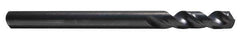 Cleveland - Letter O 135° Cobalt Jobber Drill - Oxide Finish, Right Hand Cut, Spiral Flute, Straight Shank, 4-1/2" OAL, Split Point - Industrial Tool & Supply