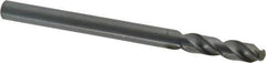 Cleveland - 3/8" 135° Cobalt Jobber Drill - Oxide Finish, Right Hand Cut, Spiral Flute, Straight Shank, 5" OAL, Split Point - Industrial Tool & Supply